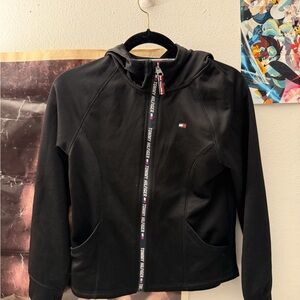 Tommy Hilfiger Black Zip-Up Hoodie